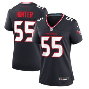 Danielle Hunter Houston Texans Women's Team Game Jersey - Navy