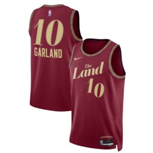 Darius Garland Cleveland Cavaliers Unisex 2023/24 Swingman Jersey - Wine - City Edition