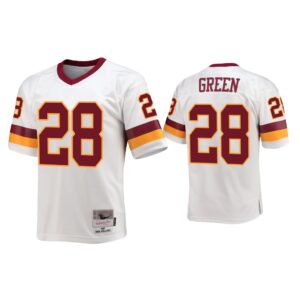 Darrell Green Washington Commanders White Throwback Legacy Replica Jersey