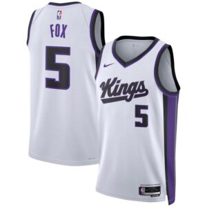 De'Aaron Fox Sacramento Kings Unisex Swingman Jersey - Association Edition - White