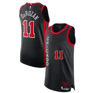 DeMar DeRozan Chicago Bulls Jersey - City Edition - Black