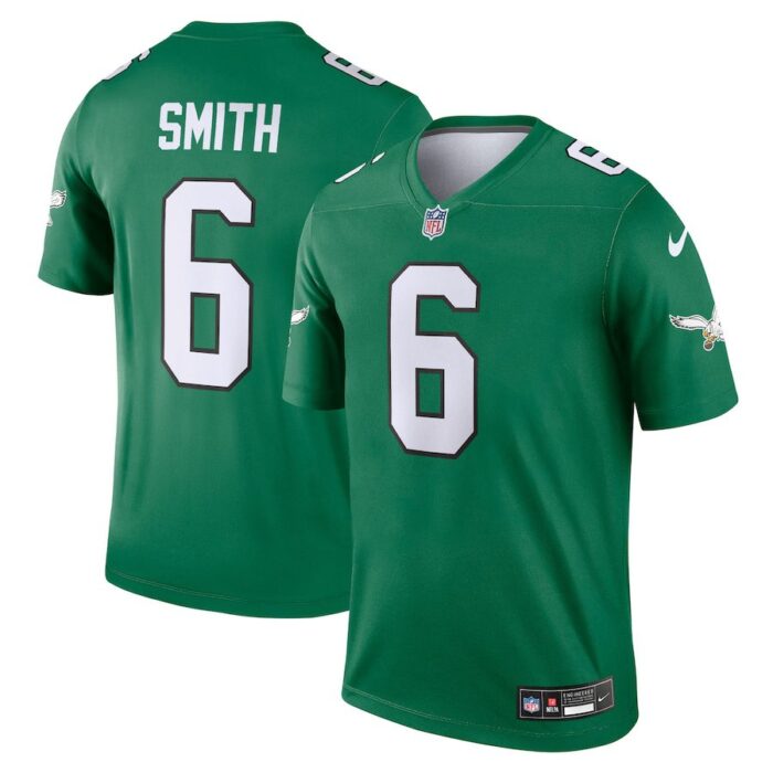 DeVonta Smith Philadelphia Eagles Legend Jersey - Kelly Green