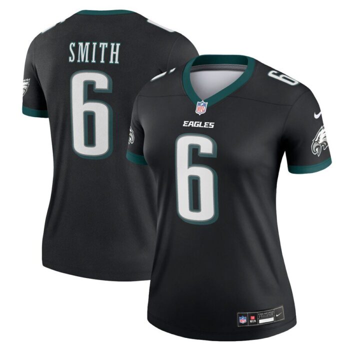 DeVonta Smith Philadelphia Eagles Women's Legend Jersey - Black