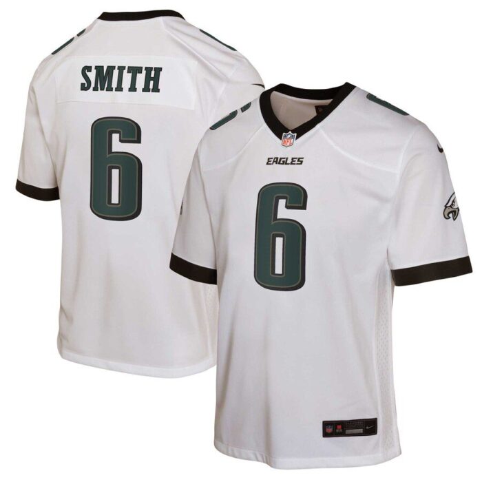 DeVonta Smith Philadelphia Eagles Youth Game Jersey - White