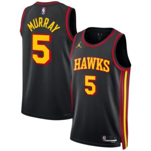 Dejounte Murray Atlanta Hawks Unisex Swingman Jersey - Statement Edition - Black