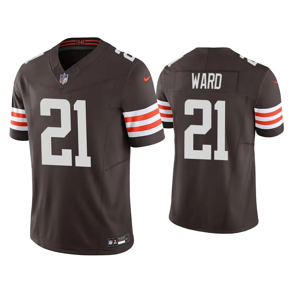 Denzel Ward Cleveland Browns Brown Vapor F.U.S.E. Limited Jersey