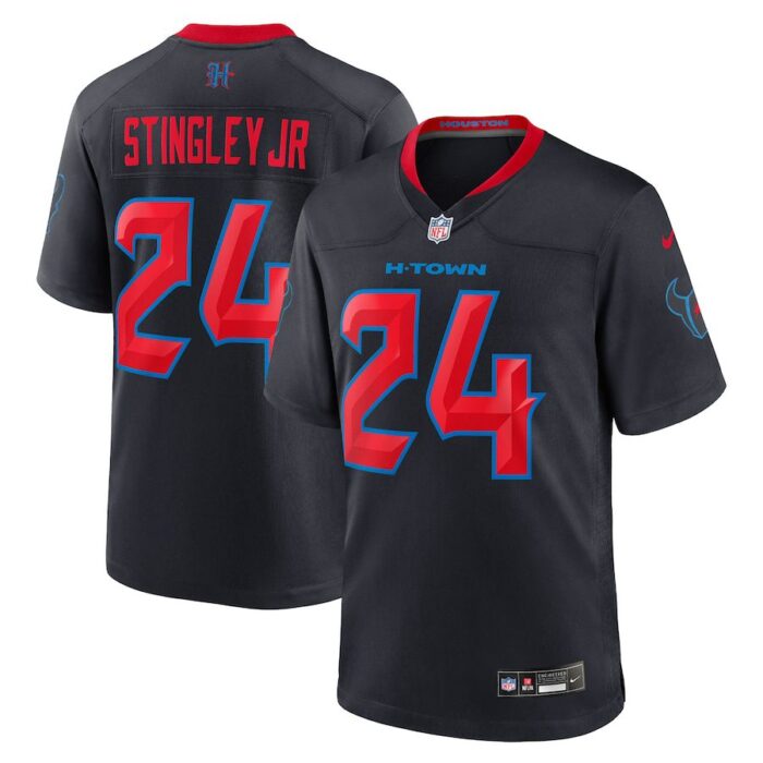 Derek Stingley Jr. Houston Texans 2nd Alternate Game Jersey - Navy