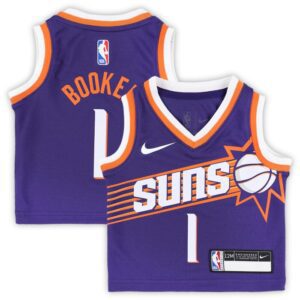 Devin Booker Phoenix Suns Infant Swingman Player Jersey - Icon Edition - Purple