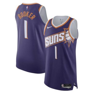 Devin Booker Phoenix Suns Jersey - Icon Edition - Purple