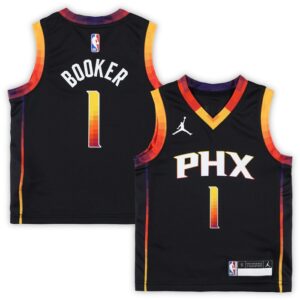 Devin Booker Phoenix Suns Preschool 2022/23 Swingman Jersey - Statement Edition - Black