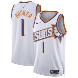 Devin Booker Phoenix Suns Unisex Swingman Jersey - Association Edition - White