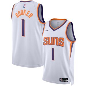 Devin Booker Phoenix Suns Unisex Swingman Jersey - Association Edition - White