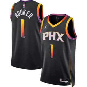 Devin Booker Phoenix Suns Unisex Swingman Jersey - Statement Edition - Black