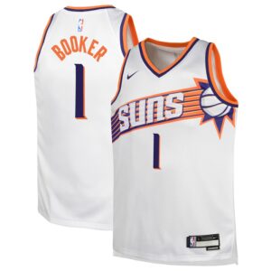 Devin Booker Phoenix Suns Youth Swingman Jersey - Association Edition - White