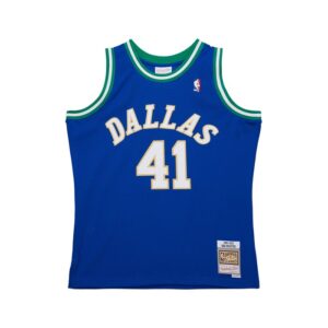 Dirk Nowitzki Dallas Mavericks 1998-2019 Hardwood Classics Swingman Jersey - Royal