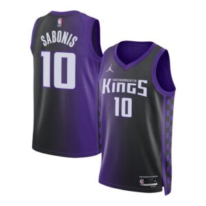 Domantas Sabonis Sacramento Kings Unisex Swingman Jersey - Statement Edition - Purple