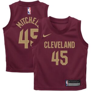 Donovan Mitchell Cleveland Cavaliers Infant Swingman Player Jersey - Icon Edition - Wine