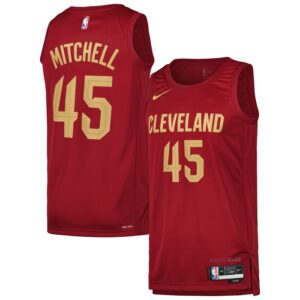 Donovan Mitchell Cleveland Cavaliers Swingman Player Jersey - Icon Edition - Wine