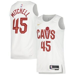 Donovan Mitchell Cleveland Cavaliers Unisex Swingman Jersey - Association Edition - White