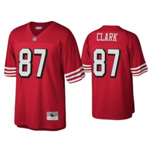 Dwight Clark San Francisco 49Ers Scarlet 1994 Throwback Legacy Replica Jersey