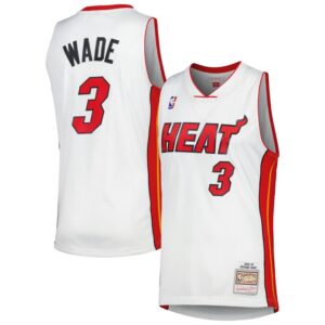 Dwyane Wade Miami Heat 2001/02 Hardwood Classics Swingman Jersey - White