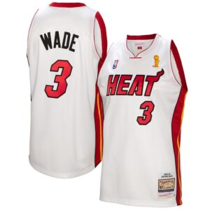 Dwyane Wade Miami Heat 2005-06 Player Jersey - White