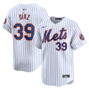 Edwin Diaz New York Mets Home Limited Player Jersey - White