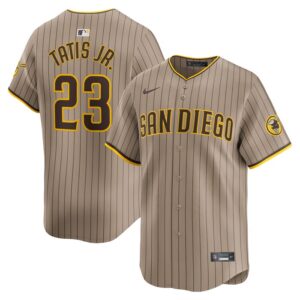 Fernando Tatis Jr. San Diego Padres Alternate Limited Player Jersey - Tan