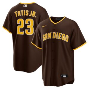 Fernando Tatis Jr. San Diego Padres Alternate Replica Player Jersey - Brown