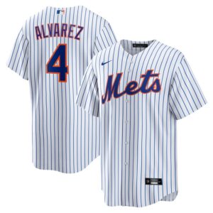 Francisco Alvarez New York Mets Replica Player Jersey - White