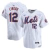 Francisco Lindor New York Mets Home Limited Player Jersey - White