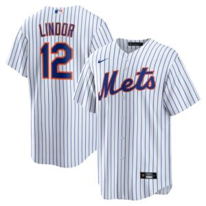 Francisco Lindor New York Mets Home Replica Player Jersey - White