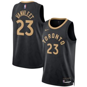 Fred VanVleet Toronto Raptors Unisex 2022/23 Swingman Jersey - City Edition - Black