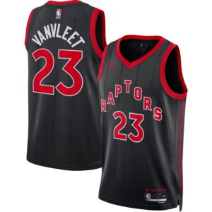 Fred VanVleet Toronto Raptors Unisex Swingman Jersey - Statement Edition - Black