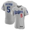 Freddie Freeman Los Angeles Dodgers 2024 World Series Alternate Player Jersey - Gray