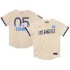 Freddie Freeman Los Angeles Dodgers Preschool 2024 City Connect Limited Player Jersey - Cream