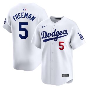 Freddie Freeman Los Angeles Dodgers Youth Home Limited Player Jersey - White