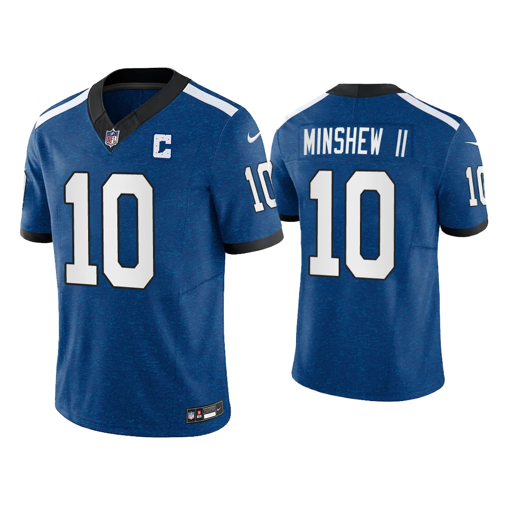 Gardner Minshew II Indianapolis Colts Royal Indiana Nights Limited Jersey