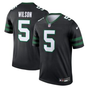 Garrett Wilson New York Jets Alternate Legend Jersey - Legacy Black