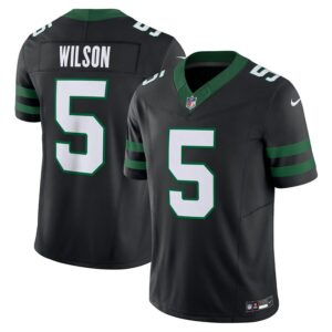 Garrett Wilson New York Jets Alternate Vapor F.U.S.E. Limited Jersey - Legacy Black