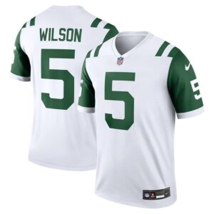 Garrett Wilson New York Jets Classic Alternate Legend Jersey - White