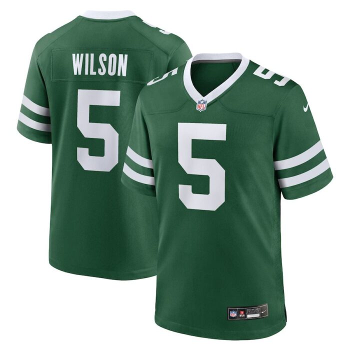 Garrett Wilson New York Jets Game Jersey - Legacy Green