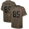 George Kittle San Francisco 49ers Youth 2022 Salute To Service Player Limited Jersey - Olive