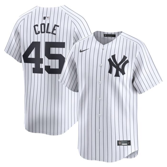 Gerrit Cole New York Yankees Home Limited Player Jersey - White