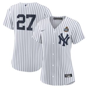 Giancarlo Stanton New York Yankees Women's 2024 World Series Home Replica Player Jersey - White