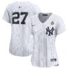 Giancarlo Stanton New York Yankees Women's 2024 World Series Limited Player Jersey - White