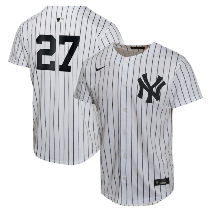 Giancarlo Stanton New York Yankees Youth Home Game Player Jersey - White