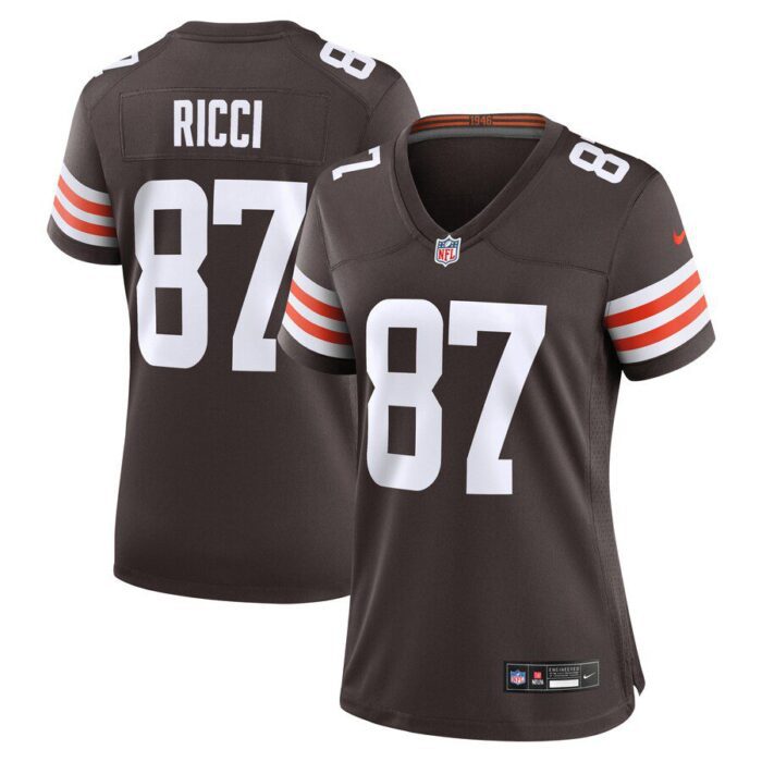 Giovanni Ricci Cleveland Browns Women's Game Jersey - Brown