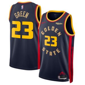 Golden State Warriors #23 Draymond Green Navy 2024/25 City Edition Stitched Basketball Jersey