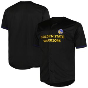 Golden State Warriors Profile Big & Tall Pop Jersey - Black